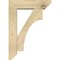Ekena Millwork Westlake Slat Rough Sawn Bracket w/ Offset Brace, Douglas Fir, 6"W x 20"D x 28"H BKT0604X20X28WTL06RDF - alternate 3